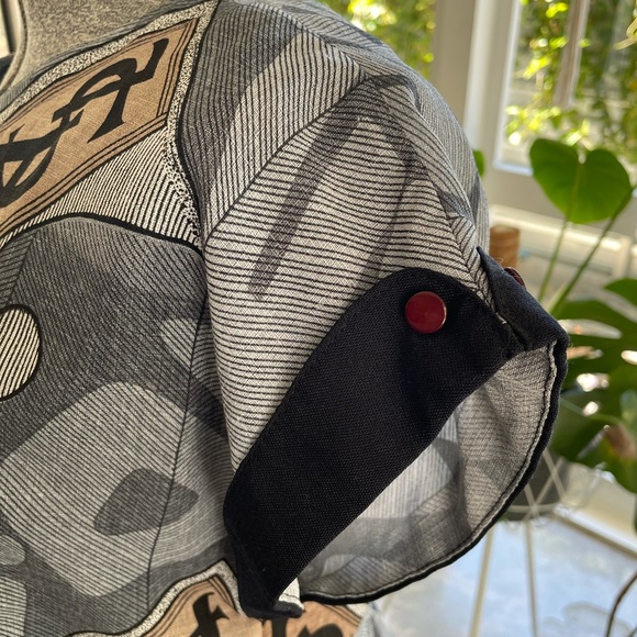 Vintage Sujungsa Dress size M/L  *YSL Pattern - Picture 3 of 5